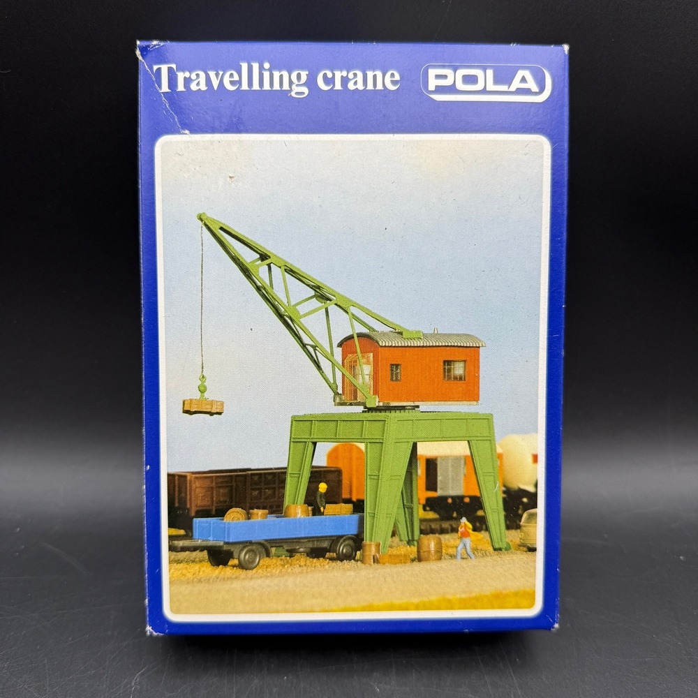 Vtg Pola Travelling Crane N 249 Model Building Kit N Scale Train Accessory